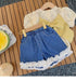 Western Style Lace Shorts Girls Casual Denim Hot Pants